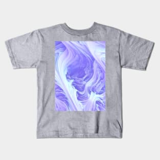 Glacial Mass. Frozen Abstract Art. Kids T-Shirt